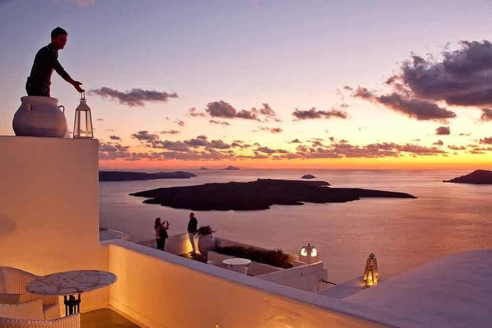 Cliff Side Suites Fira  Dış mekan fotoğraf